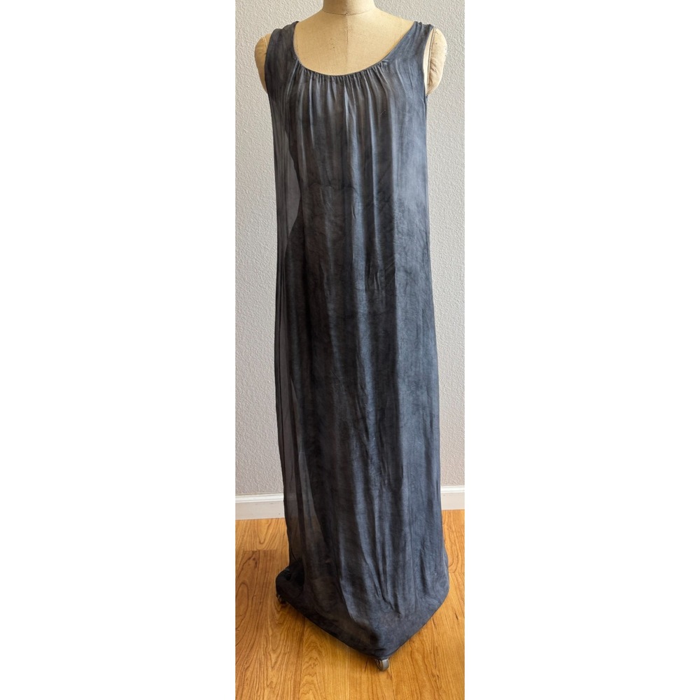 Nu Denmark Viscose Silk Women's Dress sz XS Gray Marbled EUC‎ Gorgeous